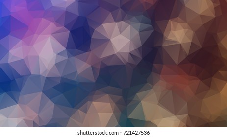 Abstract rainbow color Triangle Geometrical Background