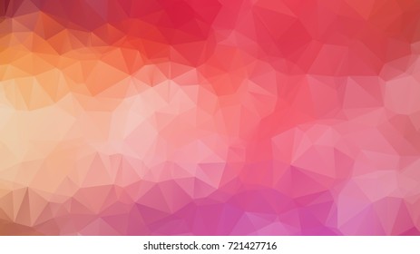 Abstract rainbow color Triangle Geometrical Background
