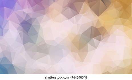 Abstract rainbow color Triangle Geometrical Background

