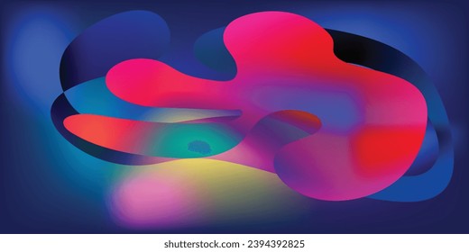 abstract rainbow color vector for background design.