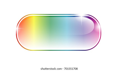 Abstract rainbow colored oval background, with space for your text. Vector illustration.