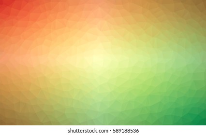 Abstract rainbow colorful lowploly of many triangles background for use in design. EPS10 vector