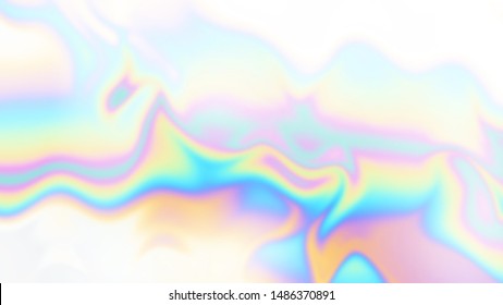 Abstract rainbow colorful wavy composition. Multicolor background illustration, beautiful trendy wallpaper with marbling effect. Waves ripples. Vector EPS10 not trace, include mesh gradient