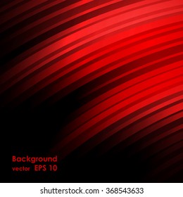 Abstract rainbow colors on a black background