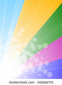 Abstract rainbow concept background.