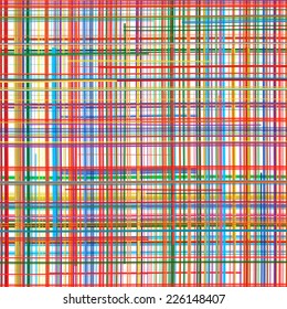 Abstract rainbow curved stripes color line background