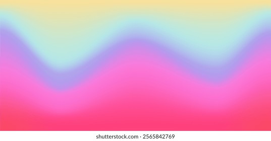 Abstract rainbow gradient background. Good for wallpaper, banner, poster, background, card