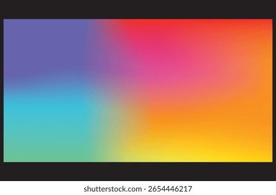 Fundo abstrato do gradiente do arco-íris com transições de espectro multicolorido