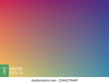 Fondo de color degradado de arco iris Abstractas. Malla de degradado borrosa en brillante y colorido suave. Conveniente para el Fondo de pantalla, Anuncio, fondo, tarjeta, libro, ilustración, página de aterrizaje. Vector 10.