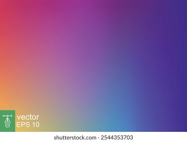 Abstract rainbow gradient color background. Blurred gradient mesh in bright colorful smooth. Suitable for wallpaper, banner, background, card, book, illustration, landing page. Vector EPS 10.