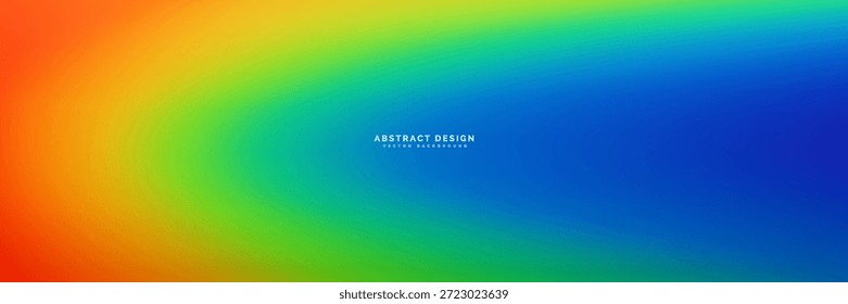 Gradiente abstrato do arco-íris com curvas suaves e cores vívidas, ideal para arte digital, banners e planos de fundo contemporâneos.