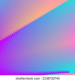 abstract rainbow gradient vector illustration with purple, blue, pink color 
