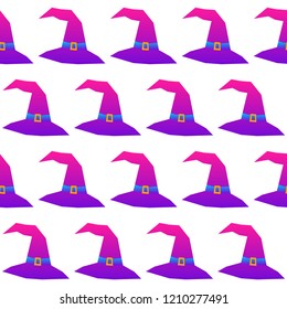Abstract rainbow happy halloween seamless background. Modern pattern for halloween card, party invitation, menu, wallpaper, holiday shop sale, bag print, t shirt, workshop advertising etc.