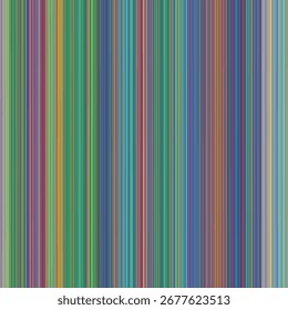 Abstract rainbow line pattern background with colorful vertical stripes, vibrant decorative design for digital, print, or textile projects.