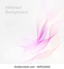 Abstract Rainbow Lines Design.
