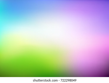 Abstract rainbow mesh background. Blurred colorful backdrop. Vector illustration for your graphic design, template, banner, poster or website.