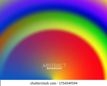 Abstract rainbow mesh gradient background or wallpaper backdrop, banner website, vector eps