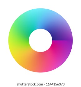 Abstract rainbow mesh round background. Blurred colorful backdrop form of a circle. Vector illustration for your logo, graphic design, template, banner, poster or website.