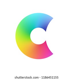 Abstract rainbow mesh simbol background. Blurred colorful backdrop form of a round. Vector illustration for your logo, graphic design, template, banner, poster or website.