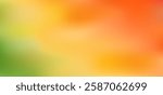 Abstract rainbow orange, yellow and green colors vector watercolor blur background. Abstract warm nature mesh gradient for web design, lgbt, landscape concept