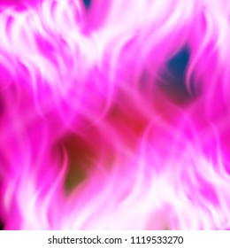 Abstract rainbow purple fire background