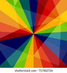 abstract rainbow ray texture festive background