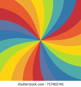 abstract rainbow ray texture festive background