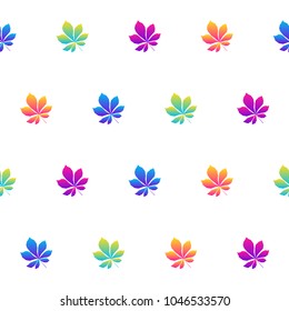 Abstract rainbow seamless pattern background. Modern futuristic illustration for design card, party invitation, wallpaper, holiday wrapping paper, fabric, bag print, t shirt,  workshop advertising etc