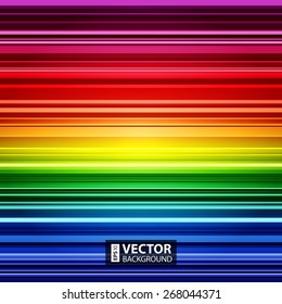 Abstract rainbow stripes colorful background. RGB EPS 10 vector illustration