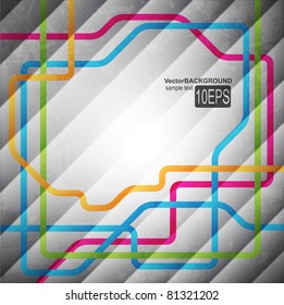 abstract rainbow wave background. line for design