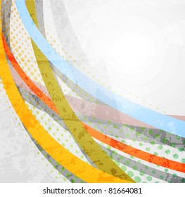 abstract rainbow wave background. line for design