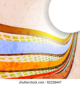abstract rainbow wave background. line for design