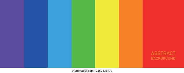 Abstract rainbow waves colors stripes background, Vector illustration eps10. LGBT concept