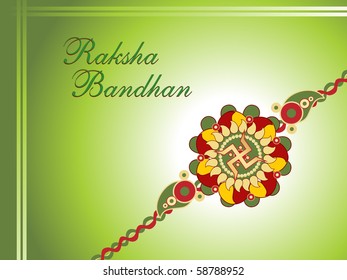 abstract rakshabandhan background, vector illustration