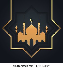 abstract ramadan kareem islamic background. beautiful eid mubarak muslim festival background.
