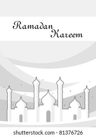 abstract ramazan background, illustration
