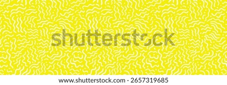 Abstract ramen noodle vector seamless pattern. Italian pasta background. Simple Asian ramen banner. Macaroni, spaghetti, macaroni or instant noodles bg. Fun modern funky cooking design for print, web