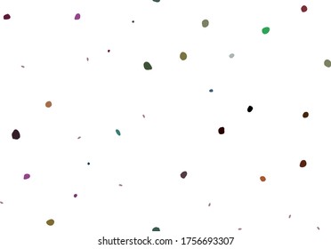 Abstract Random Art. Seamless Vintage Ball. Rainbow Pattern Cool Design. Halftone Ink Dot Pattern. Red Vector Explosion Drawn. Small Happy Polka Background. Green Vector Spot Polkadot. Color Dot.