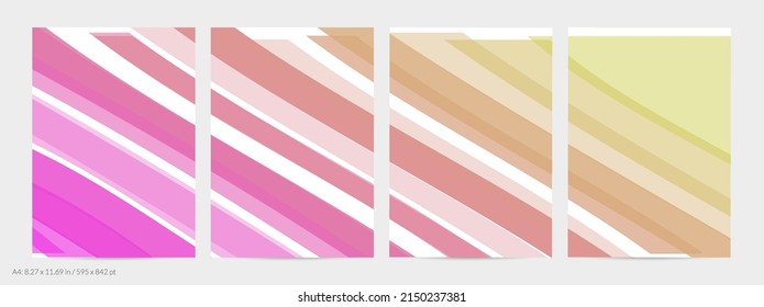 Abstract random bright multicolored strips and waves. Shapes create artistic watercolor pain texture. Universal flyer template. Bold brush strokes with color splatters over white.