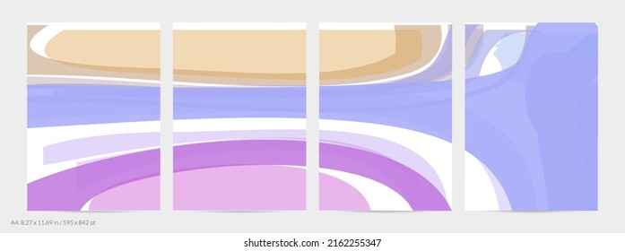 Resumen aleatorio de tiras y ondas multicolores brillantes. Las formas crean textura artística de dolor acuarela. Plantilla de volante universal. Golpes de pincel audaces con manchas de color sobre blanco.