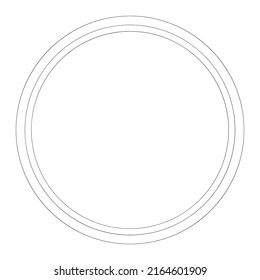 Abstract random circles geometric circular element