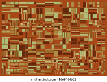 Abstract Random Color Poligones Generative Art background illustration