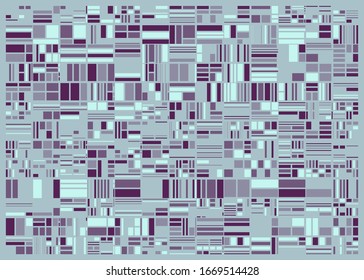 Abstract Random Color Poligones Generative Art background illustration