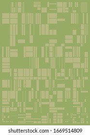 Abstract Random Color Poligones Generative Art background illustration