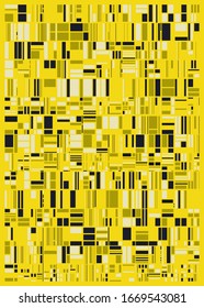 Abstract Random Color Poligones Generative Art background illustration