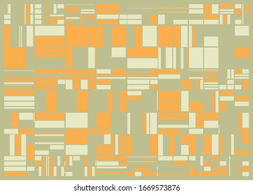 Abstract Random Color Poligones Generative Art background illustration