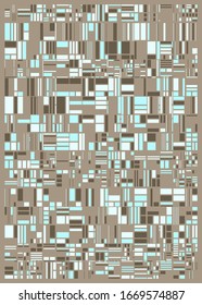 Abstract Random Color Poligones Generative Art background illustration