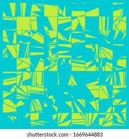 Abstract Random Color Poligones Generative Art background illustration