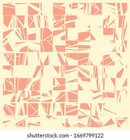 Abstract Random Color Poligones Generative Art background illustration