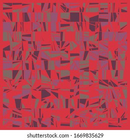 Abstract Random Color Poligones Generative Art background illustration